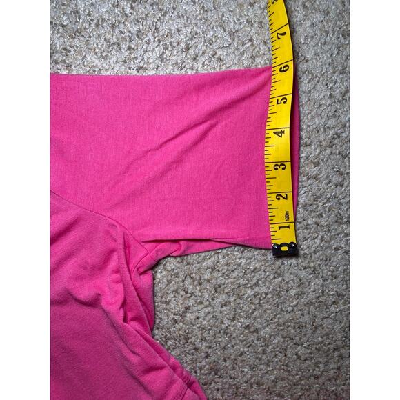 West Loop - Bright Pink Loose Fit Tee - Women's Size L - Picture 9 of 13